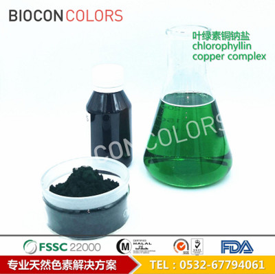 BIOCON巴尔康 85 RE 叶绿素铜钠盐 天然色素厂家 布丁粉专用色素 酸奶布丁天然色素 量大优惠10KG/箱